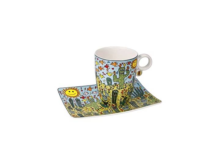 Goebel Kunstenaarsmok James Rizzi Desert Life - Pop Art, 19,5x13,5x12 cm