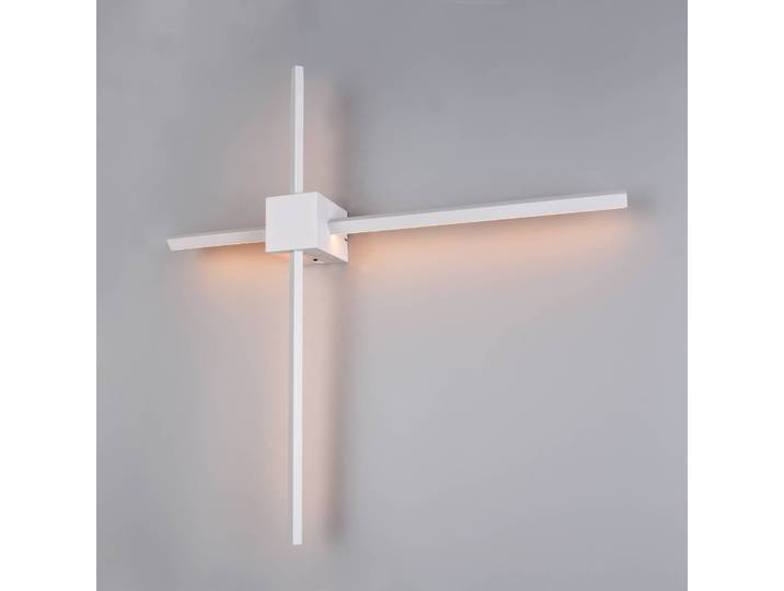 Trio Lighting Wandleuchte Cassino, dimmbar, weiß / opal, für Wohn- / Esszimmer, Metall, Modern