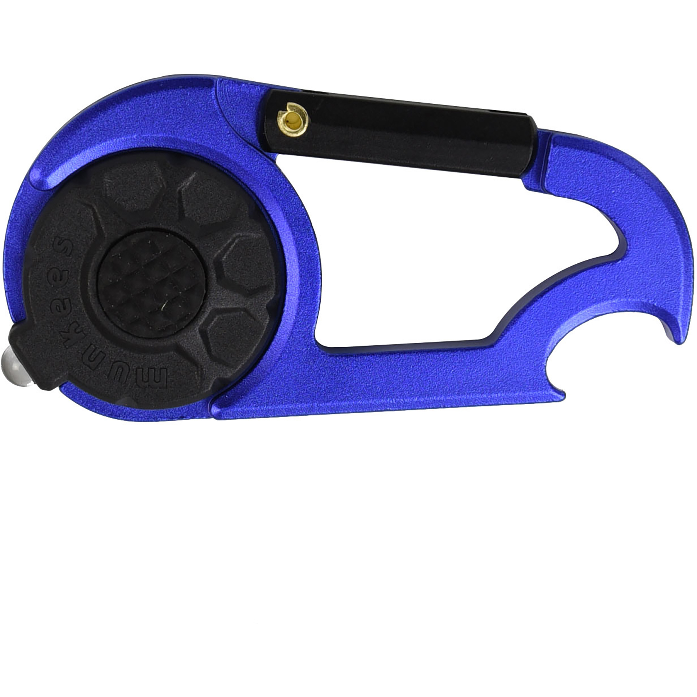 Munkees Karabiner LED mit Flaschenöffner Schlüsselanhänger gruen