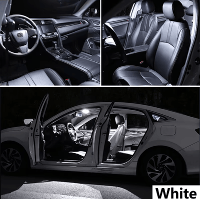 Inspire Picks ZITWO No Error LED Interior Light Kit For VW Volkswagen Plug And Play Cabin white golf 7 13 18 10pc