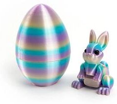 Uplifted Goods Architectural 3D Printed Easter Rabbit Figurine i