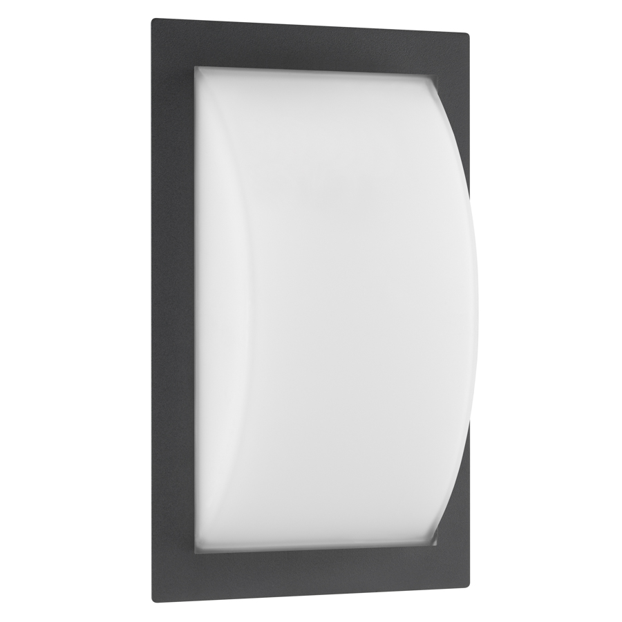 LCD Wandaußenleuchte 31x20cm graphit 051 8033239494267