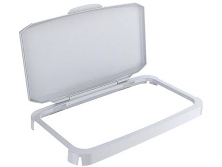 DURABLE Papierkorb Deckel Durabin Hinged Lid 60 grau (6 Stück)