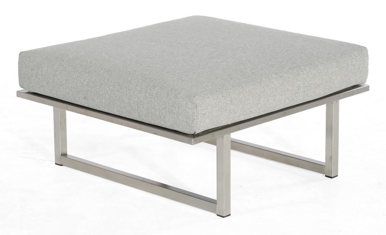 MUESING Hocker Lotus Edelstahl inkl. Kissen Sonn enPartner 16905857