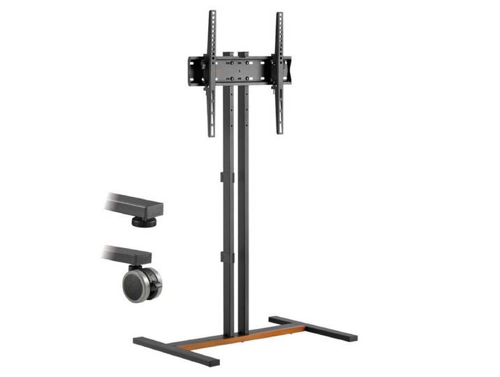 my wall TV-Standfuß HP121L, (bis 55 Zoll, TV Ständer mit montierbaren Rollen)