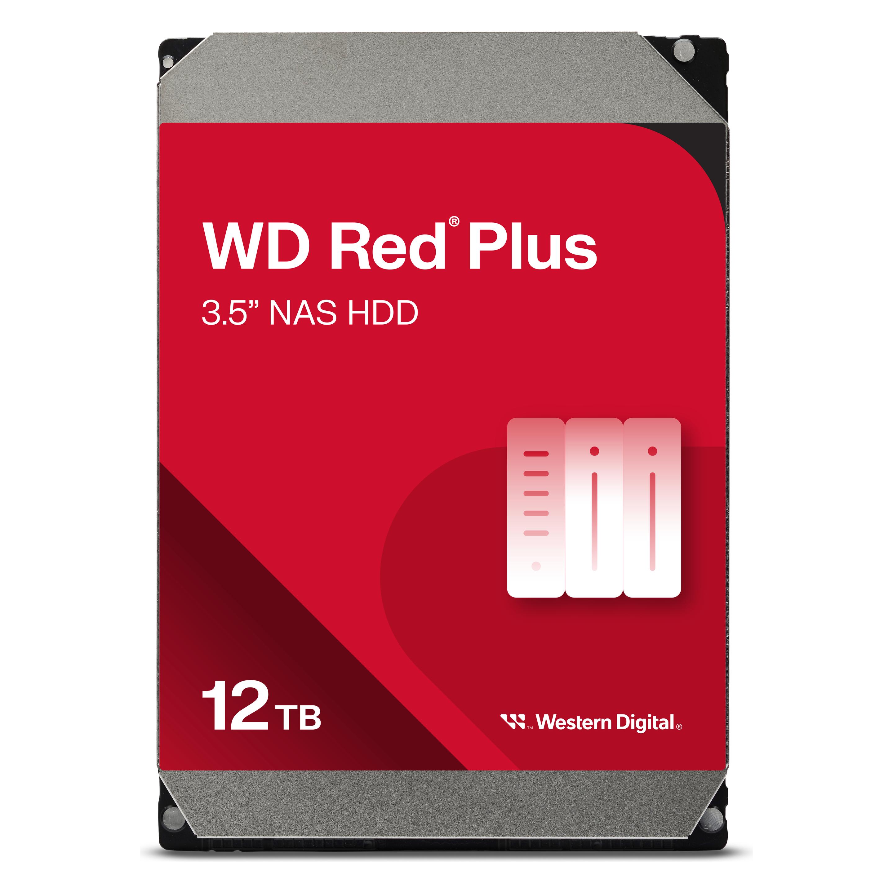 WD Red Plus (12 TB, 3.5") (WD120EFGX)