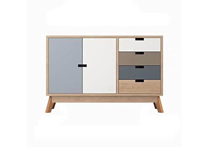 CUISGOR Multifunktionales Sideboard Modern Spind Wohnzimmer Beistellschrank Home Tee Küche Bufetera