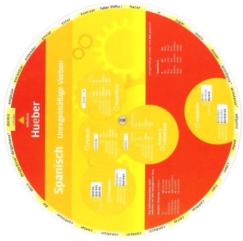 Spanisch - Unregelmäßige Verben: Wheel - Spanisch - Unregelmäßige Verben - Preis vom 09.10.2026 07:28:09 h