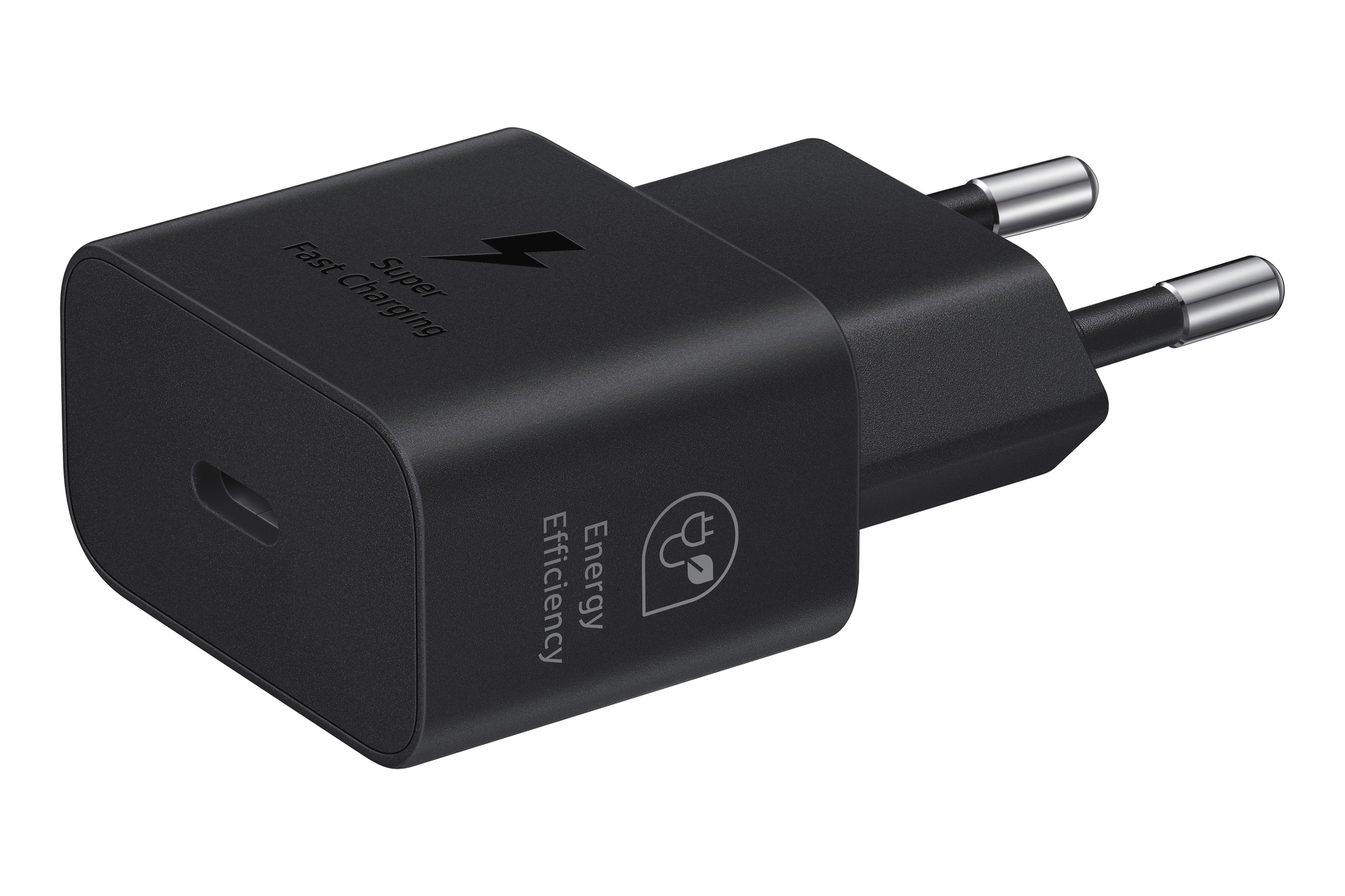 Samsung Schnellladegerät T2510 USB-C 25W ohne Datenkabel Schwarz EP-T2510NBEGEU