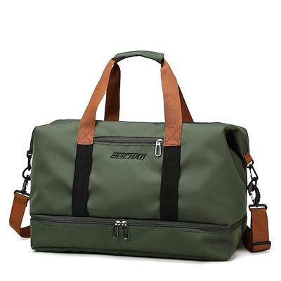 Weekender-Tasche, Reisetasche mit Schuhfach, große Tragetasche für Damen, Sporttasche mit Trolley-Fach für Kurztrips, Geschäftsreisen, Übernachtungen, Handtasche für Gepäck