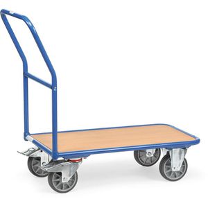 Fetra Transportwagen Magazinwagen, 2102, 1000 x 700 mm, mit Feststellbremse, Tragkraft 400 kg