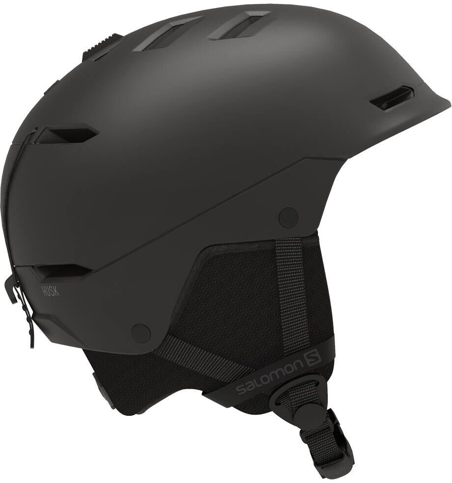 Salomon  - Pack Casque de ski Husk Black - M + Mountain Belledonne Black Adaptive Red Mirror - Casque de ski