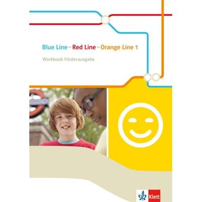 Blue Line - Red Line - Orange Line 1, Geheftet von , Klett Schulbuchverlag, 978-3-12-548911-0