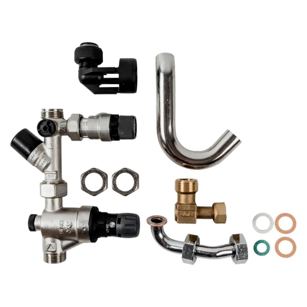 Wolf-Garten Wolf Garten Wolf Anschluss-Set Trinkwasser Überputz mit Druckminderer 1/2 für Zentrale CGW (8610474)