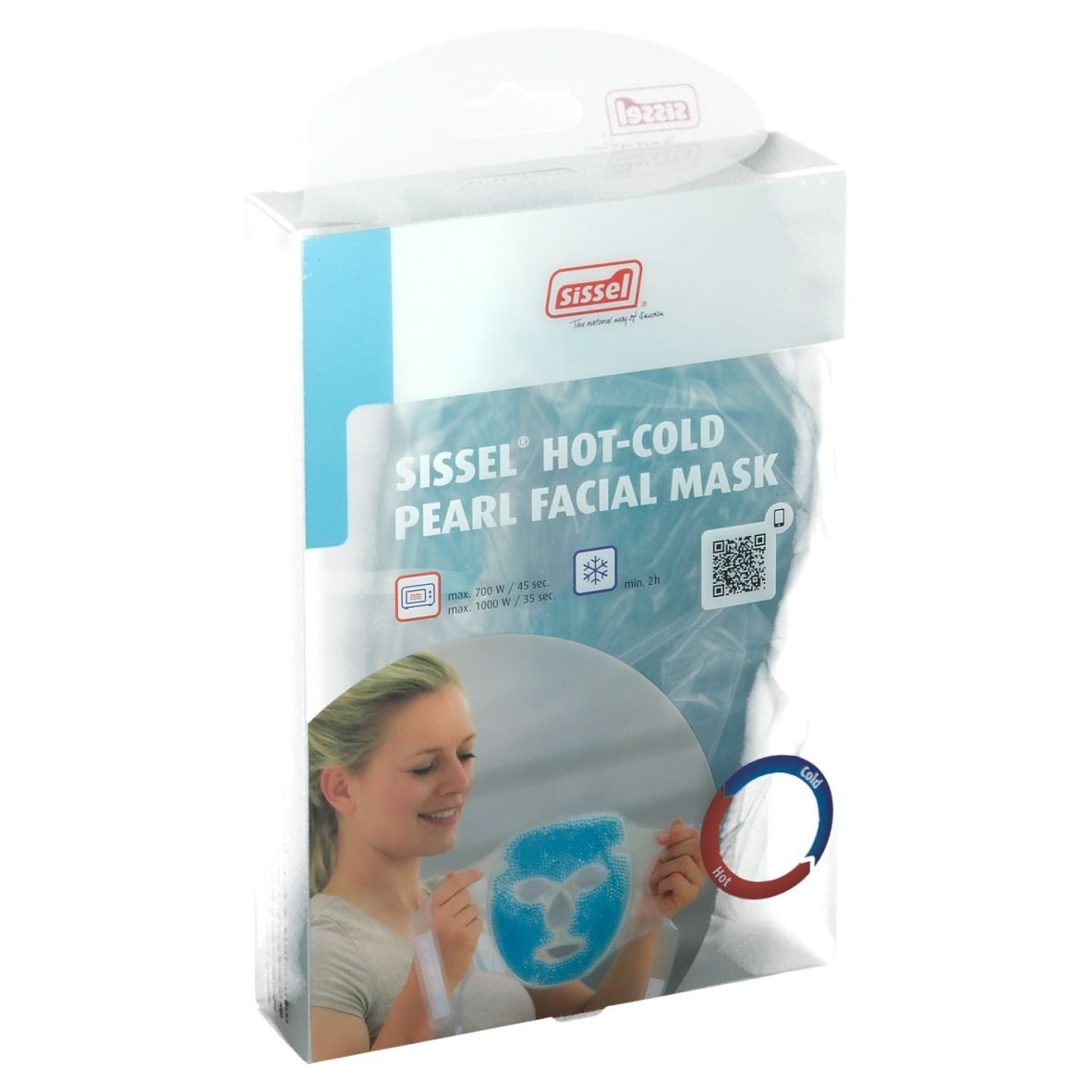 Sissel Hot/Cold Pearl Facial Mask 1 St Kompressen