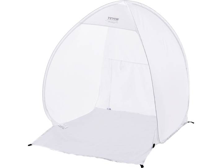 VEVOR Paint Booth Diy-Spuitverf Spuitverf Beschermende Tent Pop-Up Uitlaat Wit