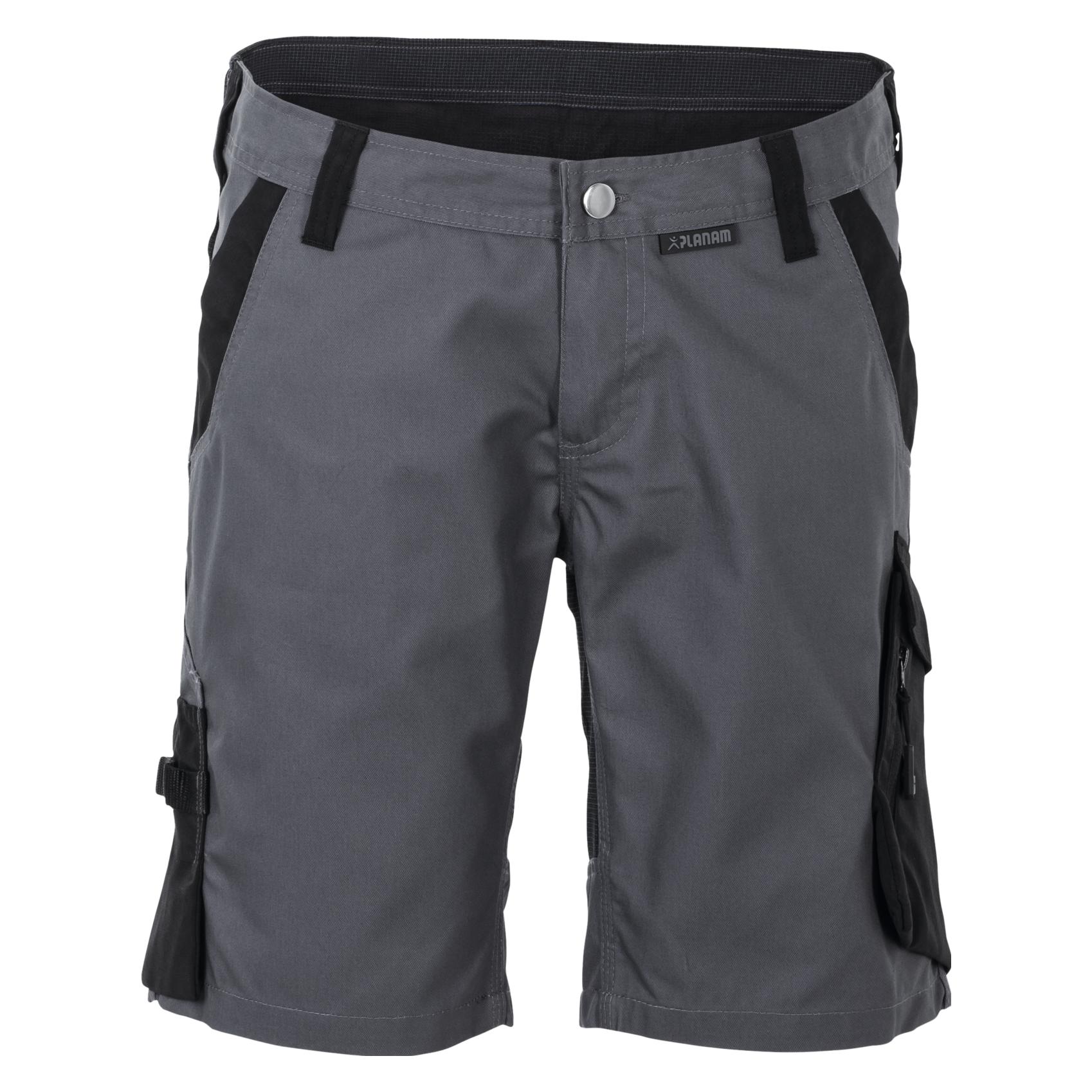 Planam Shorts Damen Norit 6461, dunkelgrau/schwarz, Grösse M (M) (38857164)