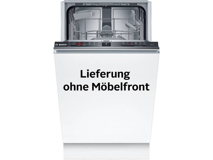 BOSCH vollintegrierbarer Geschirrspüler SPV2HKX02E , Energieeffizienz: D, weiß, B:44,8cm H:81,5cm T:55cm, Geschirrspüler, Extra Dry für gründliches Trocknen und höhenverstellbarer Oberkorb, vollintegrierbarer Geschirrspüler