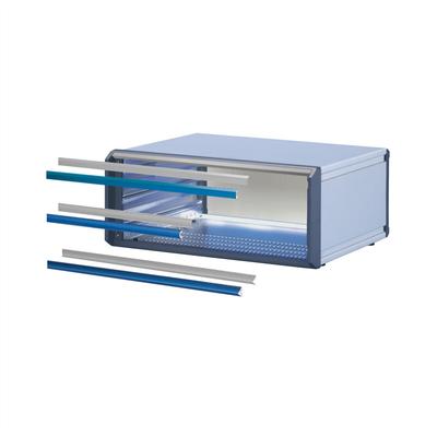 SCHROFF Designelemente - DESIGNEL.TYP 1 42TE RAL5007