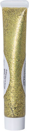 Glitter-Gel "Grob", gold