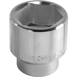 SW-Stahl, Steckschlüssel + Stecknuss, 07675L-55 Steckeinsatz 1 Zoll-55 mm (55 mm)