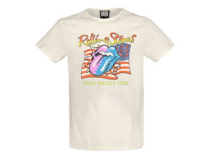 The Rolling Stones Steel Wheels Amplified T Shirt L