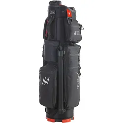 TiCad Quiet Organizer 9 Hole Waterproof, schwarz/rot