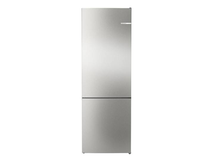 BOSCH Kühl-/Gefrierkombination KGN492IAF , Energieeffizienz: A, silber (gebürsteter stahl antifingerprint), Rechtsanschlag, wechselbar, Kühlschränke, Länger frisch dank VitaFresh XXL & kein Abtauen mehr., Kühl-/Gefrierkombination