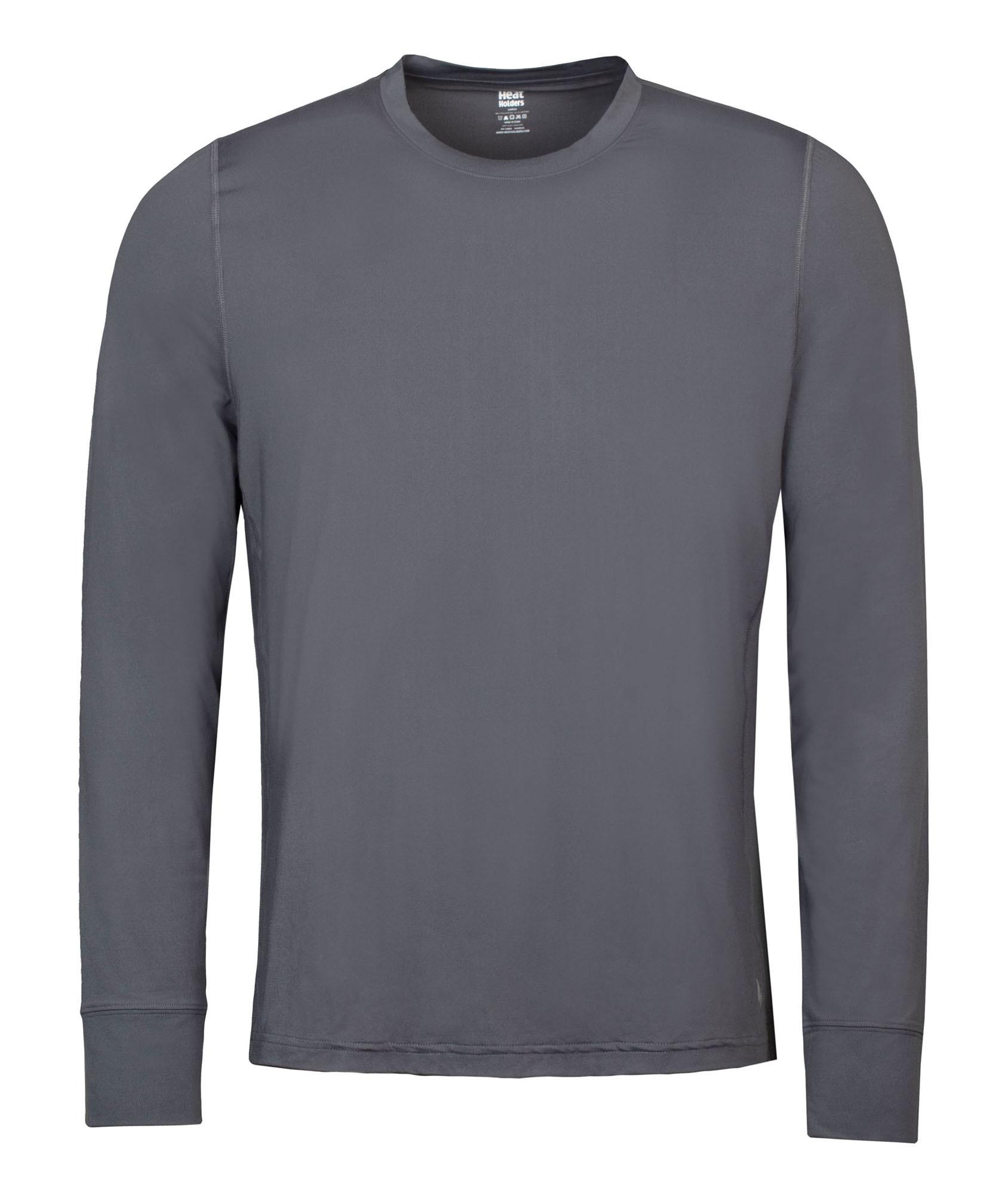 Mens Thermal Long Sleeve T Shirt | Wärmespeicher | Winter Base Layer Top - Grau