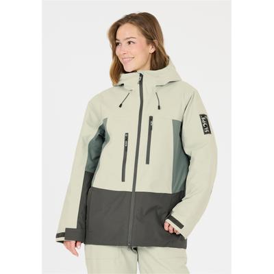 Skijacke SLOPE "Tuscon", Damen, Gr. S, hellgrün, 100% Polyester, mehrfarbig, normal, ohne Ausschnitt, Jacken Skijacke, mit Bionic Finish DWR-Technologie
