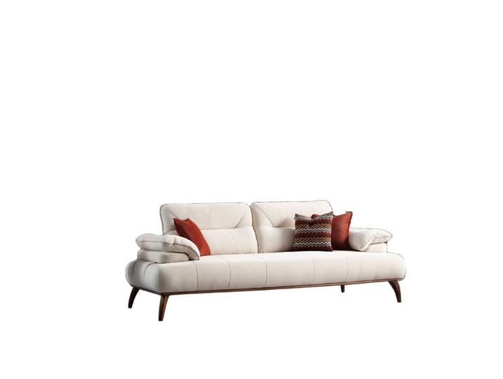 Villa Möbel Sofa Hazel, 2-Sitzer 1 Teile, mit Relax-/Bettfunktion durch verstellbare Rückenlehne und Armlehne