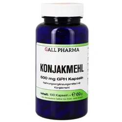 KONJAKMEHL 600 mg Kapseln 100 St