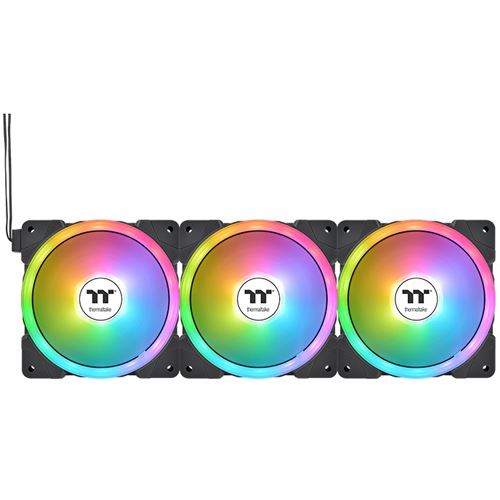 140x140x25mm Thermaltake SWAFAN EX14 ARGB PC Cooling FanTT Premium Edition 3er-Pack