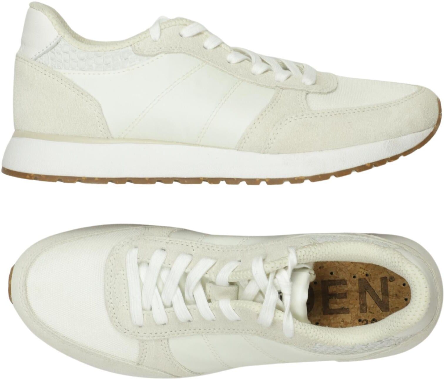 Woden Damen Sneaker, Weiß, Gr. EU 38, kein / Etikett - Second Hand
