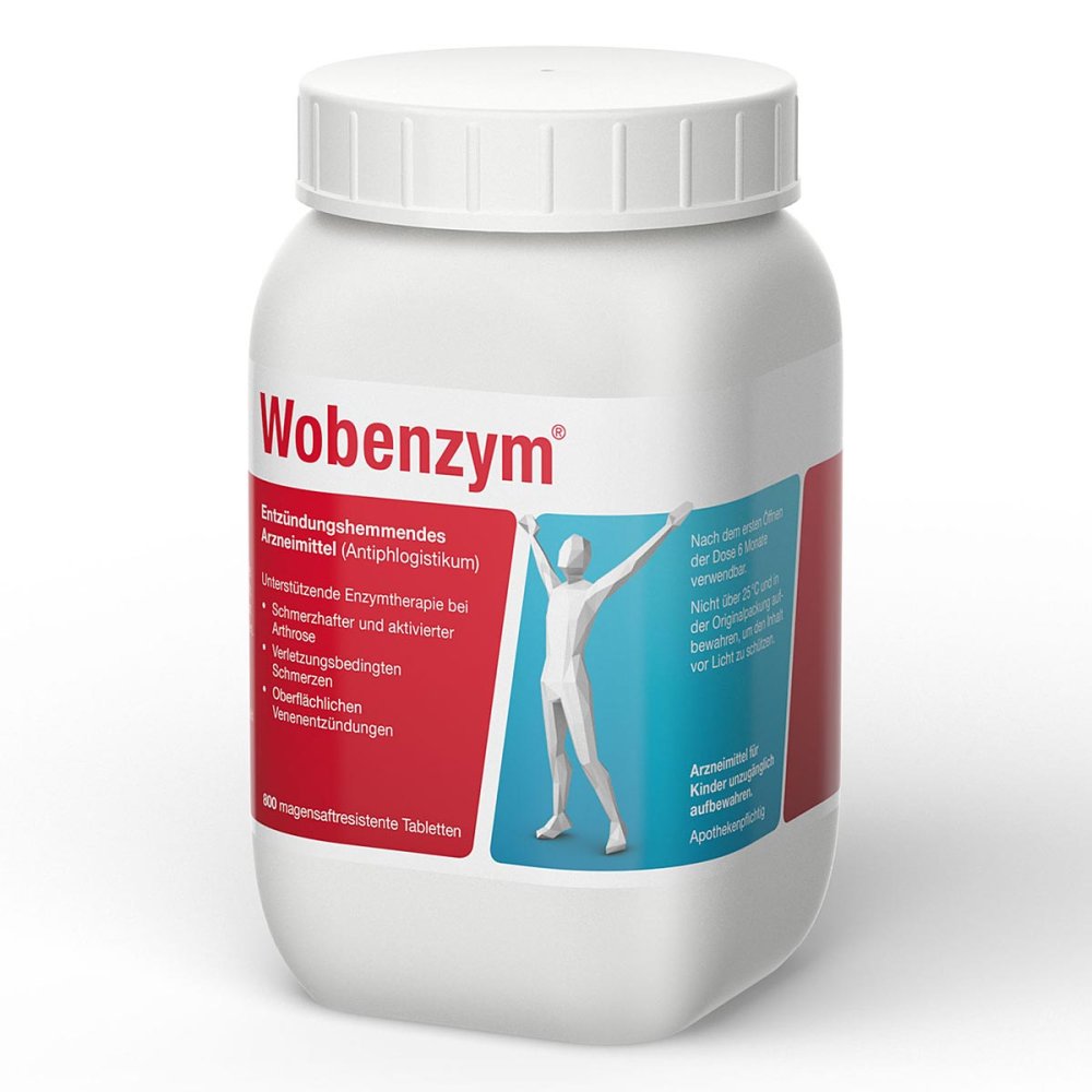 MUCOS Pharma GmbH & Co. KG Wobenzym magensaftresistente Tabletten 13751860