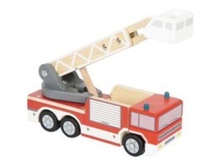Feuerwehr mit Drehleiter