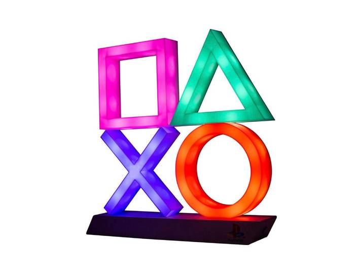 Paladone Playstation Lampe Icons Xl Multicolore Led