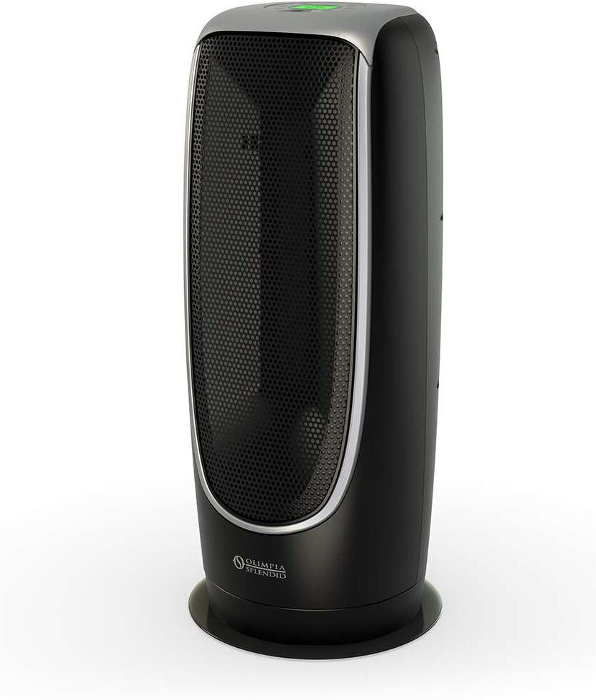 Olimpia Termoventilador cerámico Radical Torre Metal. Negro