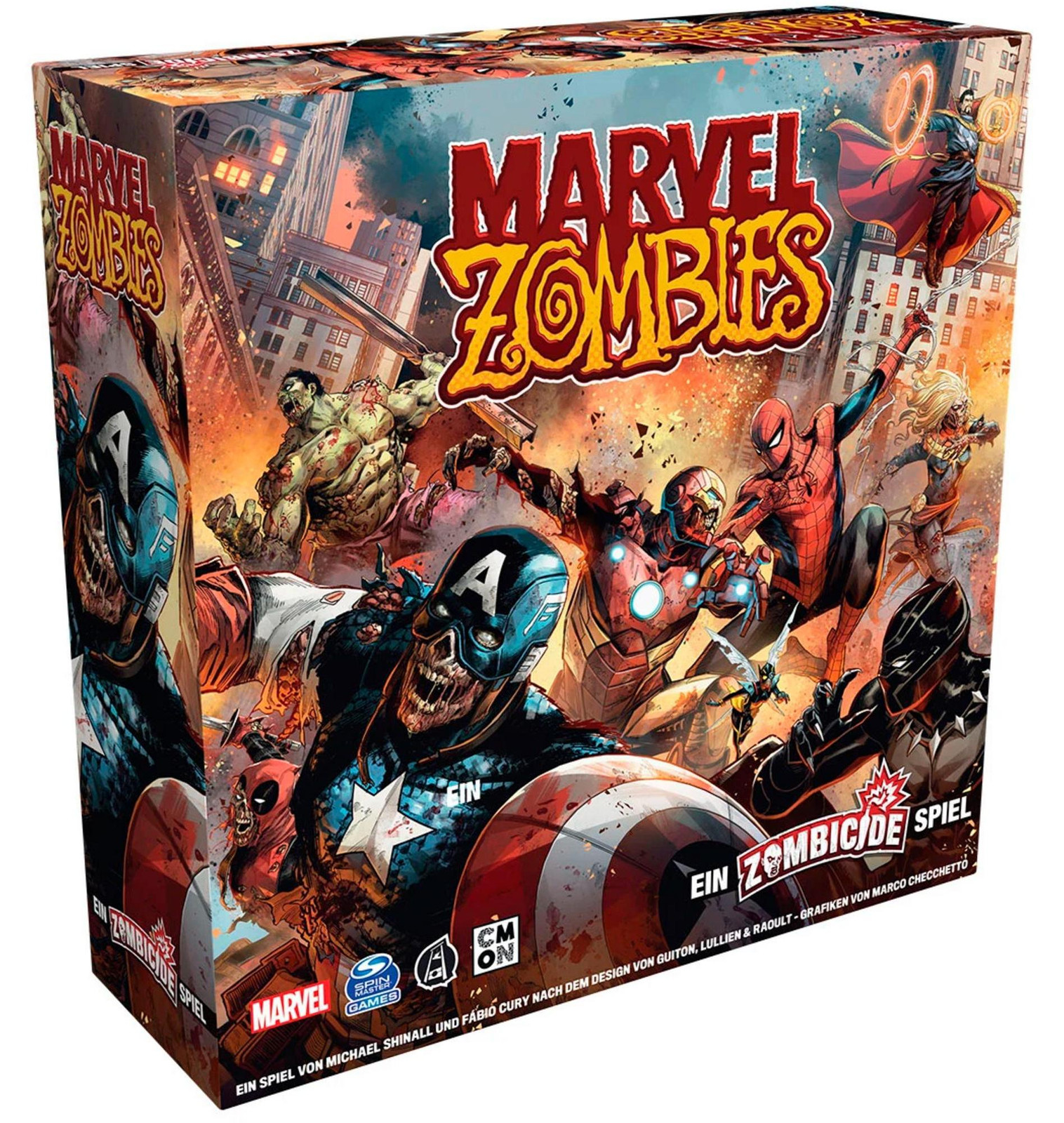 CMON Marvel Zombies Zombicide Spel