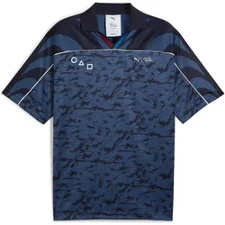 Puma, Herren, Sportshirt, X Squid Game AOP Relaxed (L), Blau, L