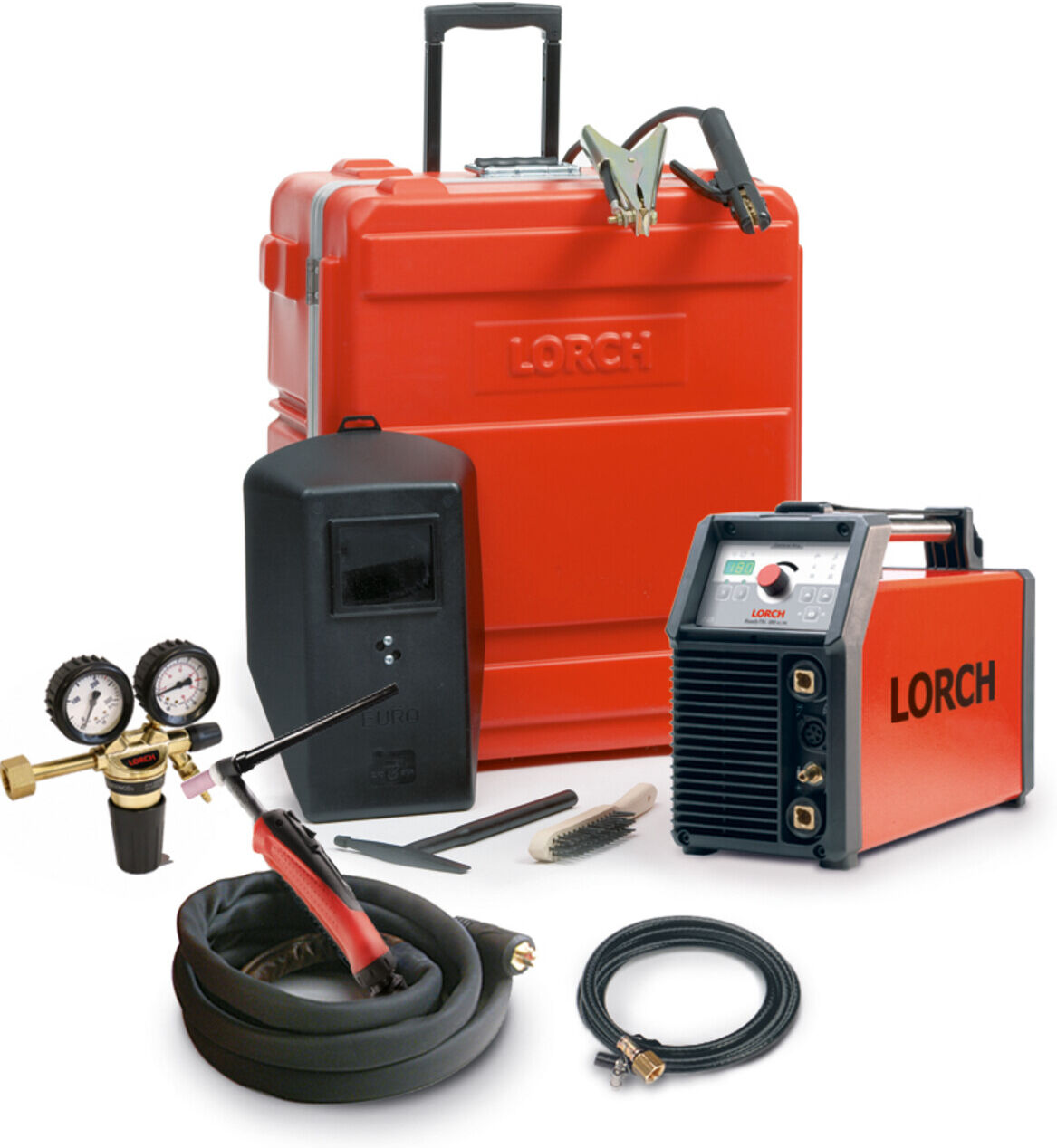 Lorch HandyTIG 180 AC/DC WIG-Schweißanlage ControlPro mit WIG-Montagepack (108.0186.2)