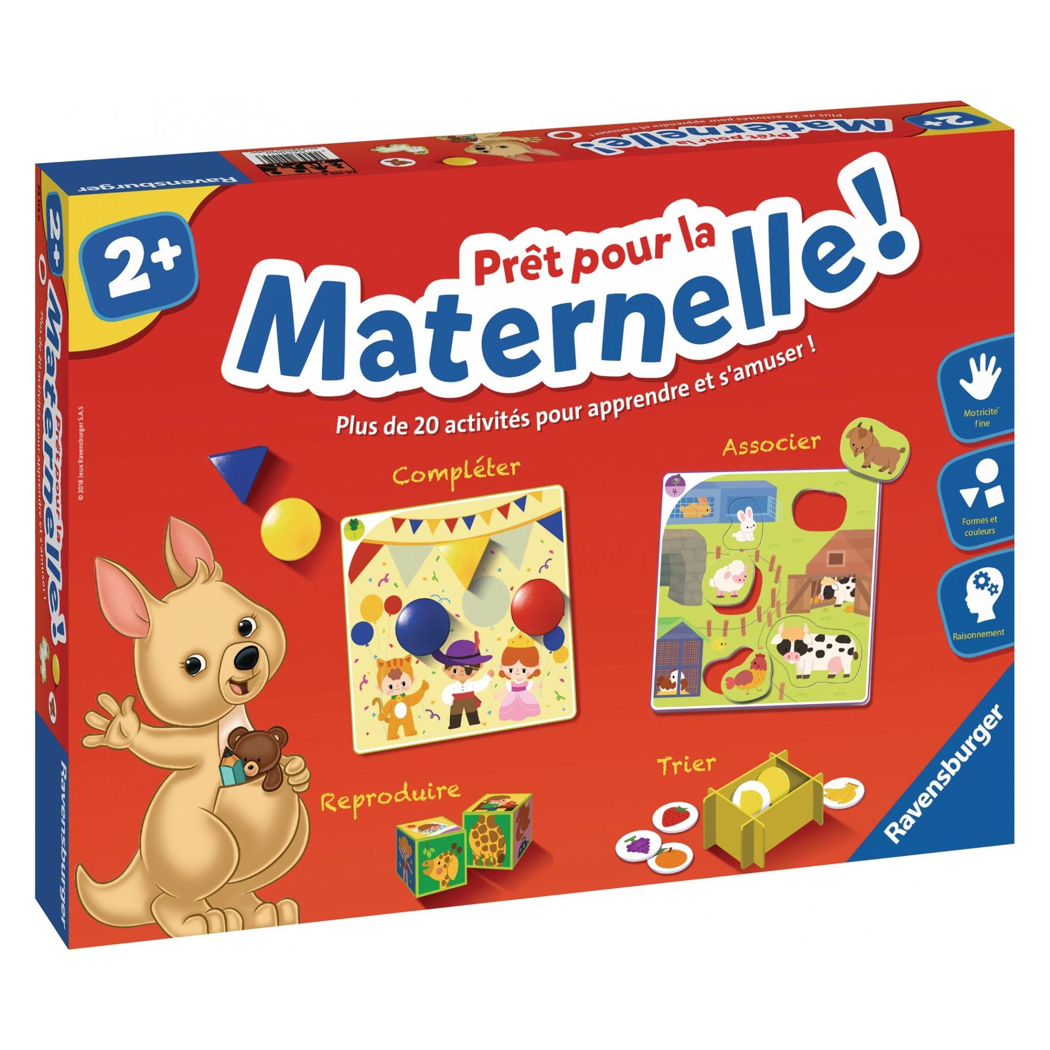 Ravensburger Prêt pour la maternelle (Französisch, 2 - 4 Jahre) (00.024.115)