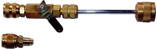 Outil pour vanne Schrader Rothenberger + adaptateur 1/4