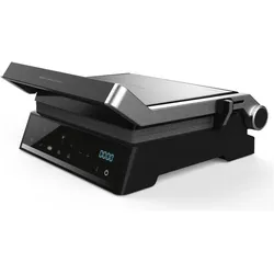 Cecotec Rock'n Grill Smart, Kontaktgrill, Schwarz, Silber