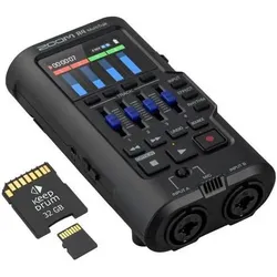 Zoom R4 MultiTrak Audio-Recorder mit Speicherkarte, Audiorecorder, Schwarz