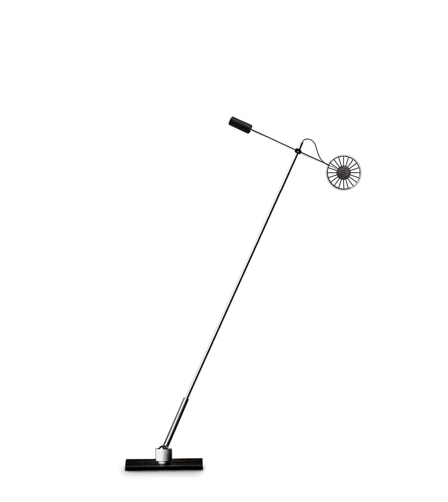 Absolut Lighting Absolut LED Tischleuchte (Leuchtenkopf in chrom matt) Leuchtenkopf in chrom matt 457 C LED