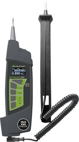 Gossen Metrawatt Metraline ISO CHECK Isolationsmessgerät 50 V, 100 V, 250 V, 500 V, 1000V 1 GΩ