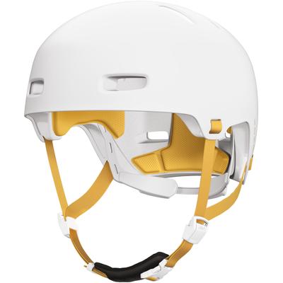 Fahrradhelm ABUS "XOXO" Gr. S, weiß (weiß (polar weiß)), Helme, S Kopfumfang: 51cm - 55cm
