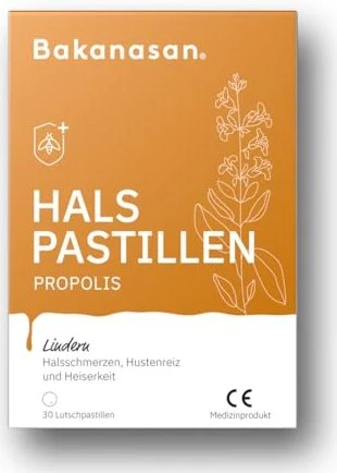 Bakanasan Halspastillen Propolis 30 St Lutschpastillen