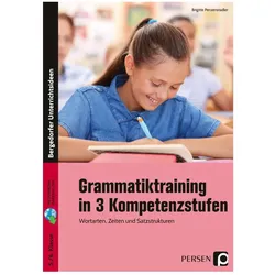 Grammatiktraining in 3 Kompetenzstufen 5./6. Kl., Schulbücher von Brigitte Penzenstadler